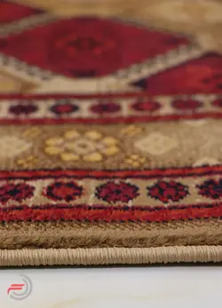 گلیم فرش عشایری کد 8003 بژ
