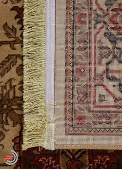 گلیم فرش عشایری کد 8009 بژ
