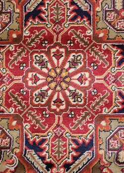 گلیم فرش عشایری کد 8009 بژ