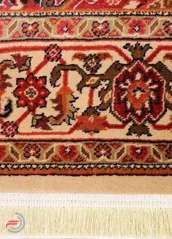 گلیم فرش عشایری کد 8009 بژ
