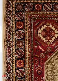 گلیم فرش عشایری کد 8010 بژ