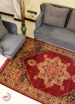 گلیم فرش عشایری کد 8012 لاکی