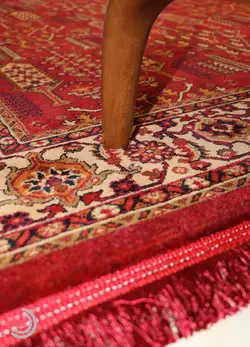 گلیم فرش عشایری کد 8013 لاکی