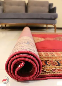 گلیم فرش عشایری کد 8022 لاکی