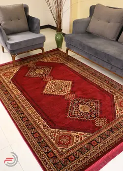 گلیم فرش عشایری کد 8022 لاکی