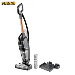 جارو برقی و بخارشوی و پاک کننده چند سطحی Bissell CROSSWAVE HYRDOSTEAM برای کف و فرش + ضدعفونی کننده 99.9 درصد از باکتری ها مدل Black 3527E - تحویل یک هفته ای