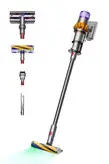 جارو شارژی دایسون مدل  DetectDyson V15 Detect Absolute Cordless Vacuum Cleaner Yellow & Nickel, V15DETECT