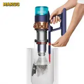جارو شارژی دایسون مدل  DetectDyson V15 Detect Absolute Cordless Vacuum Cleaner Yellow & Nickel, V15DETECT