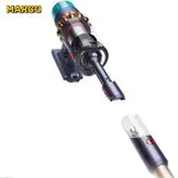 جارو شارژی دایسون مدل  DetectDyson V15 Detect Absolute Cordless Vacuum Cleaner Yellow & Nickel, V15DETECT