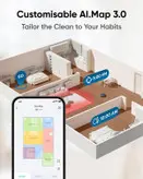 جارو رباتیک یوفی اورجینال مدل eufy X10 Pro Omni همراه با گارانتی و ارسال فوری و رایگان