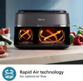سرخ کن دوقلو فیلیپس مدل PHILIPS NA350 ضمانت اصالت کالا و ارسال فوری و رایگان /گارانتی 18 ماهه مارکو تجارت
