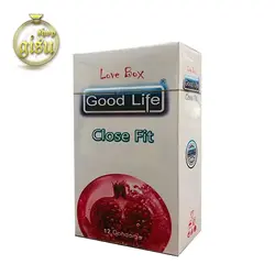 کاندوم گودلایف کلوز فیت سری لاوباکس(Goodlife Close Fit)-12عددی