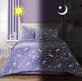 پتو شب نما طرح اسب رنگین کمانی رنگ تک نفره ۱۶۰*۲۰۰ دور نواردوزی