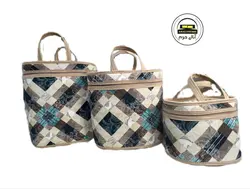 ساک فلاکسی 3 تکه چهارخونه