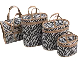 ساک فلاکسی 4 تکه طرح مستطی