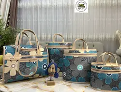 ساک فلاکسی 4 تکه پنکه ای 6 پر