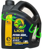 روغن موتور (4 لیتری) فول سنتتیک بنزینی 8000 مایل لایون گرید 10W40 با سطح کیفی API SN/CF به همراه برگه آزمایش کاکرد