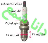 شمع برو BERU Z129 چهار پلاتین اولترا (14FGR-6 KQU) آچار16 پایه کوتاه 4 پلاتین نیکلی اصلی فرانسه مناسب ، هیوندا آوانته - پژو 206 و پژو 405 با موتور XU7 ، پراید تک سوز و لکسوس LS,پورشه 911وباکستر و کاین ، آئودی A6 و A8 و رنو سافرن 2(قیمت به ازای یک عدد شمع)