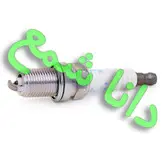 شمع انجیکا نیتِرا NGK 5542 اصلی ساخت ژاپن سوزنی پلاتینوم لیزر مدل PFR6T-10G آچار 16 پایه کوتاه مناسب موتورهای XU7 , XU7P و تویوتا (قیمت به ازای یک عدد شمع)