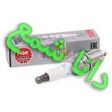 شمع انجیکا نیتِرا NGK 3688 اصلی ساخت ژاپن سوزنی پلاتینوم لیزر مدل PFR6E-10 مناسب موتورهای XU7 , XU7P  و شاهین توربو، تویوتا کمری و نیسان ماکسیما(قیمت به ازای یک عدد شمع)