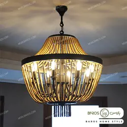 لوستر پذیرایی مدل اسپند 6 شعله