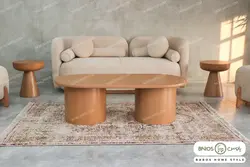 مبل راحتی نرم و جذاب ۸ نفره بلوط کد ۲