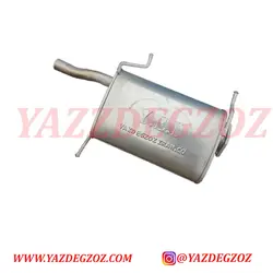 منبع اگزوز عقب پراید دوگانه سوز نوع 1