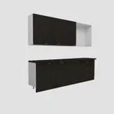 کابینت آشپزخانه مدل FH CW19 مجموعه 8 عددی