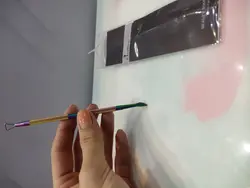 قلم دوطرفه ریموور لاک ژل ناخن و عقب زن اکسلنت Excellent