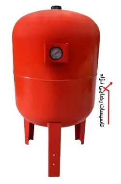 منبع تحت فشار 60 لیتری درجه دار کاریز