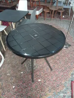 میز ناهارخوری غذاخوری پلاستیکی ۴ نفره رستوران، کافی شاپ، فست فود، روف گاردن، فضای باز، باغ و ویلا قابل شست و شو شرکتی