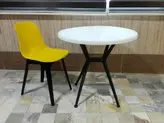 میز ناهارخوری غذاخوری پلاستیکی ۴ نفره رستوران، کافی شاپ، فست فود، روف گاردن، فضای باز، باغ و ویلا قابل شست و شو شرکتی