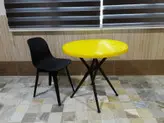 میز ناهارخوری غذاخوری پلاستیکی ۴ نفره رستوران، کافی شاپ، فست فود، روف گاردن، فضای باز، باغ و ویلا قابل شست و شو شرکتی