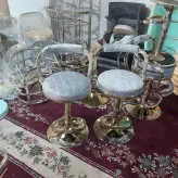 صندلی اپن کانتر پیشخوان بار جزیره مدل زیمر فورتیک پشتی دار