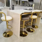 صندلی اپن کانتر پیشخوان بار جزیره مدل زیمر فورتیک پشتی دار