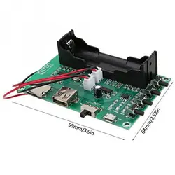 ماژول آمپلی فایر بلوتوثی 10W با ورودی USB و TF Card مدل XH-A150