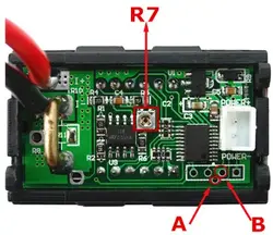 آمپرمتر  قرمز DC  20A