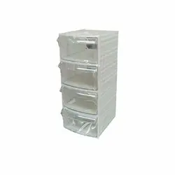 جعبه قطعات 4 کشو کریستالی