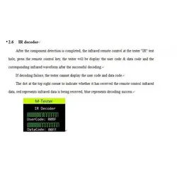 تستر قطعات الکترونیکی  (LCR ESR meter) LCR-T7