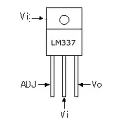 رگولاتور LM337 پکیج TO-220