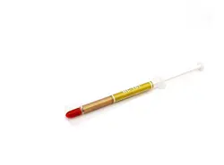 خمیر سیلیکون کوچک سرنگی طلایی HC-161