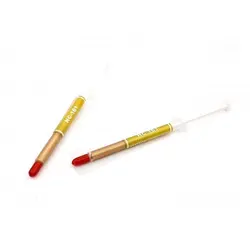 خمیر سیلیکون کوچک سرنگی طلایی HC-161