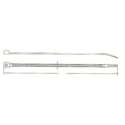 بست کمری مشکی (۱۰۰عددی) 2.5x150mm