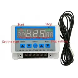 ترموستات دیجیتال و تایمر 12VDC مدل XH-W3103