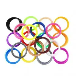 پک 10 رنگی فیلامنت 10متری پرینتر 3 بعدی PLA قطر 1.75mm