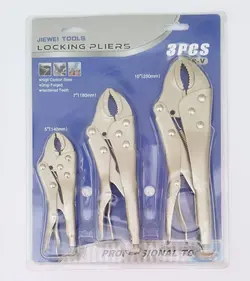 ست انبر قفلی 3 تایی JIEWEI TOOLS