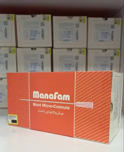 میکرو کانولا (میکرو کانولا بلانت) مانافام 70*18 (گیج 18، طول70 میلی متر)