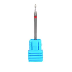 سر سوهان الماسه توپی ویلسون | WILSONSmall Flame Shape Tungsten Carbide Burs Nail Drill Bit