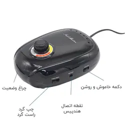 سوهان برقي ناخن 35000RPM نيل مستر | NAIL MASTERNail Master 35000RPM Electric Nail Manicure Drill