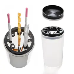 لیوان قلم شورNail Art Brush Cleaner Washing Water Container Cup Bottle